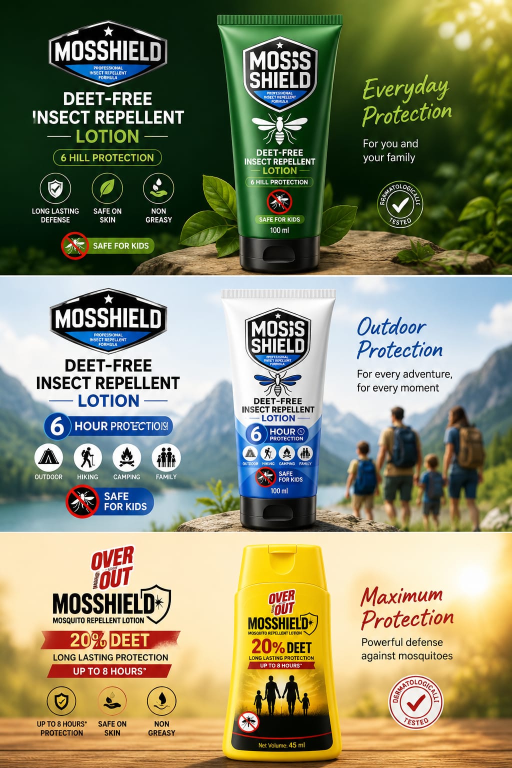 MosShield® Insect Repellent Lotion